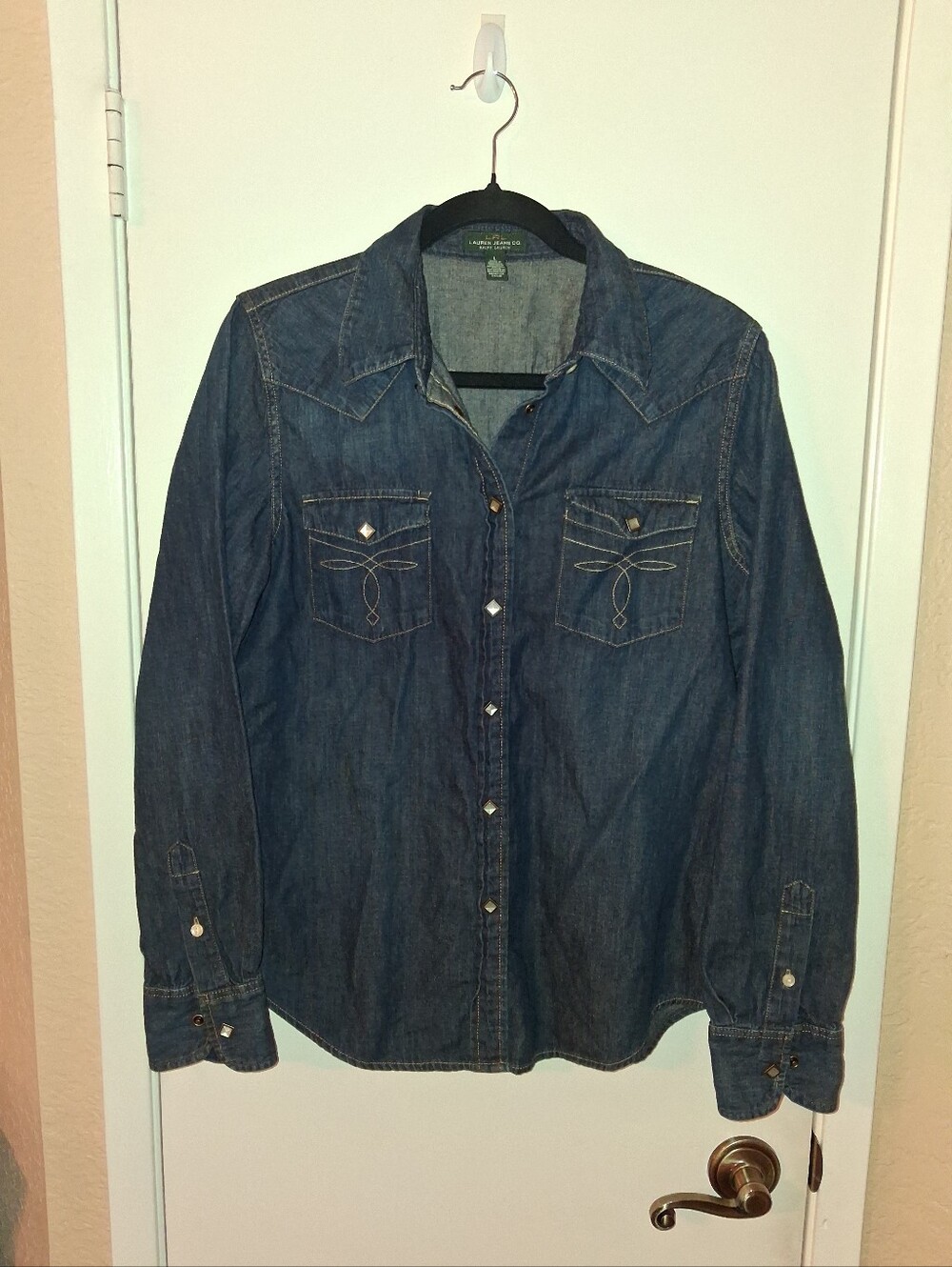 Lauren Ralph Lauren Western Indigo Shirt/ Jacket